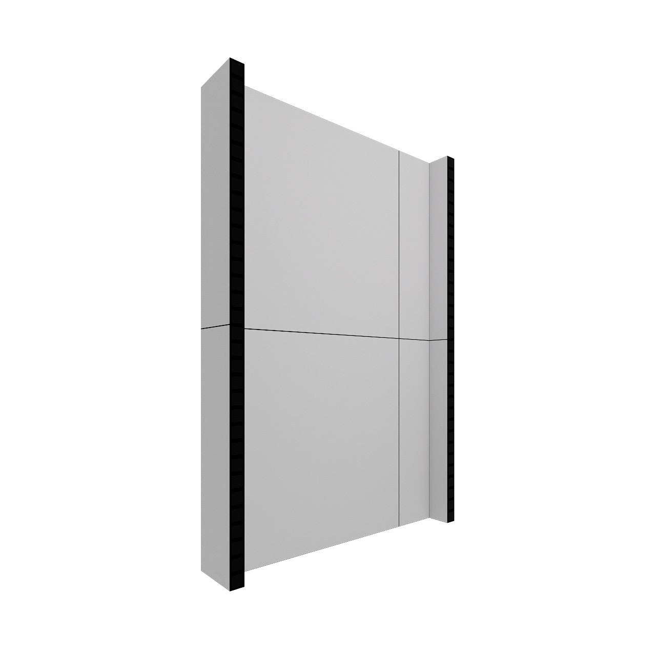 EverPanel® Simple Wall Kit - Black Trim