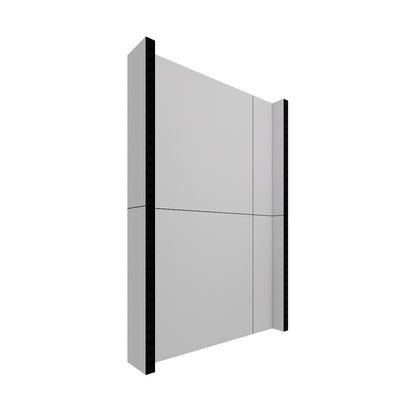EverPanel® Simple Wall Kit - Black Trim