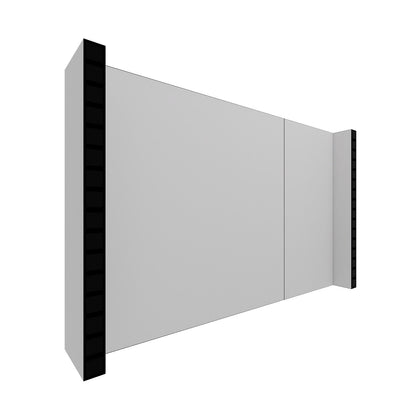 EverPanel® Simple Wall Kit - Black Trim