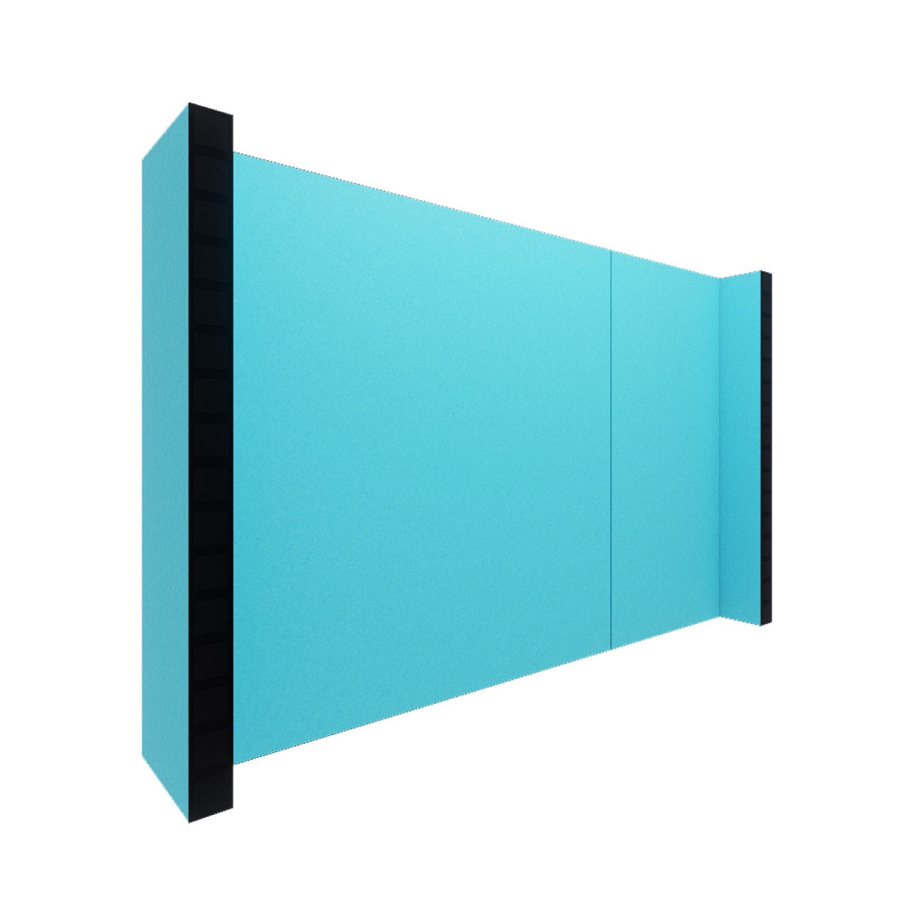 EverPanel® Simple Wall Kit - Black Trim