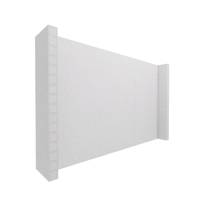 EverPanel® Simple Wall Kit - White Trim
