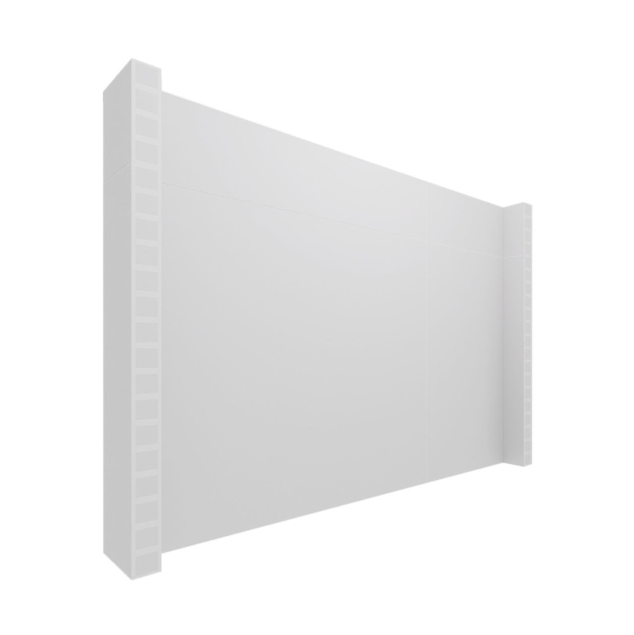 EverPanel® Simple Wall Kit - White Trim