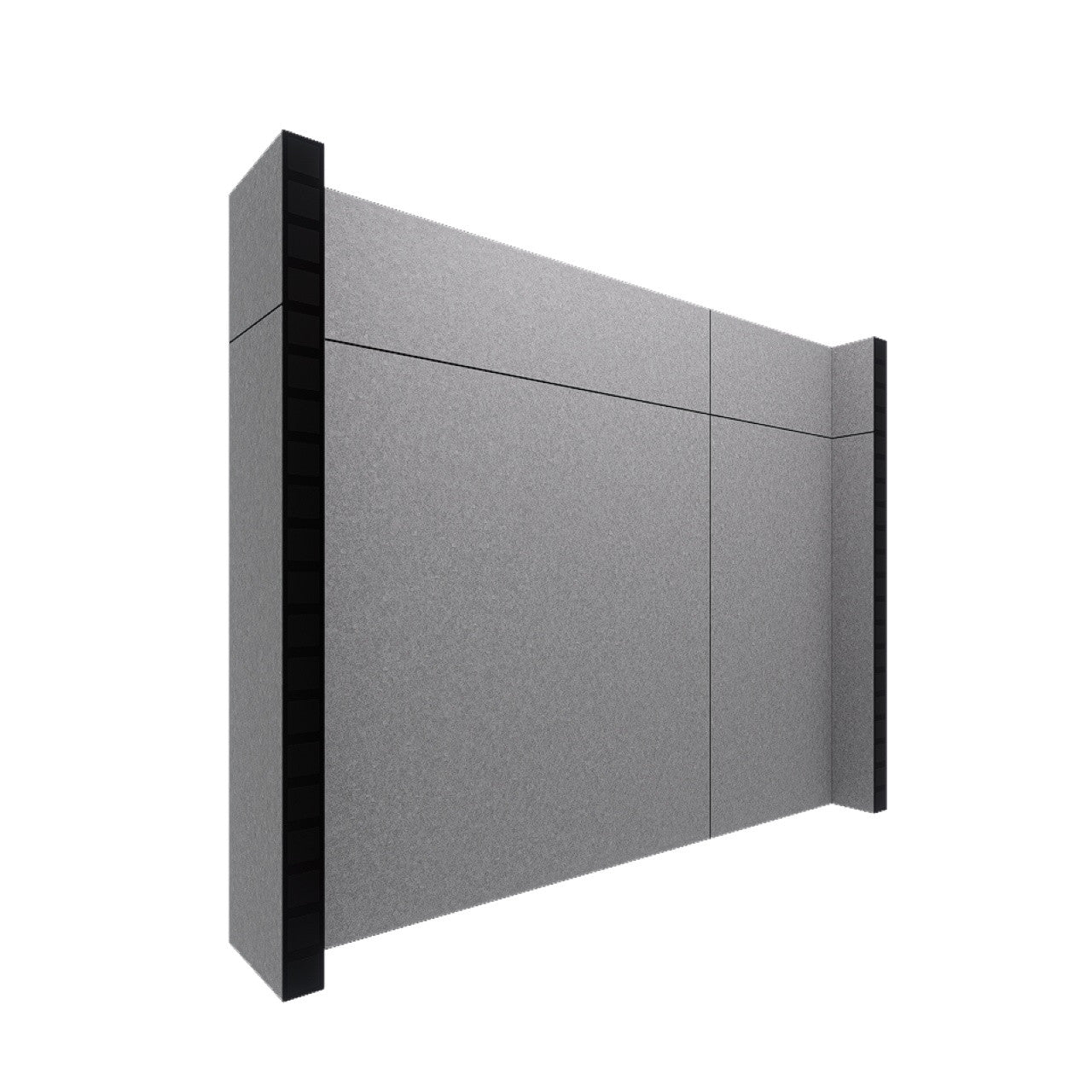 EverPanel® Simple Wall Kit - Black Trim