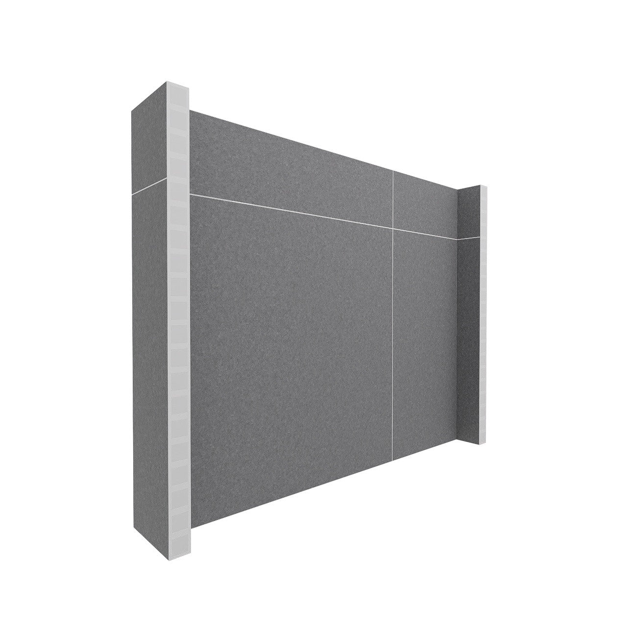 EverPanel® Simple Wall Kit - White Trim