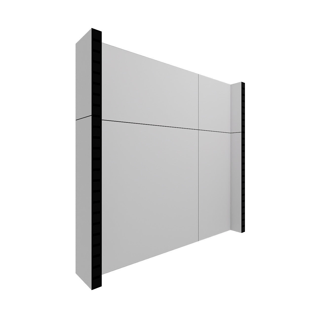 EverPanel® Simple Wall Kit - Black Trim