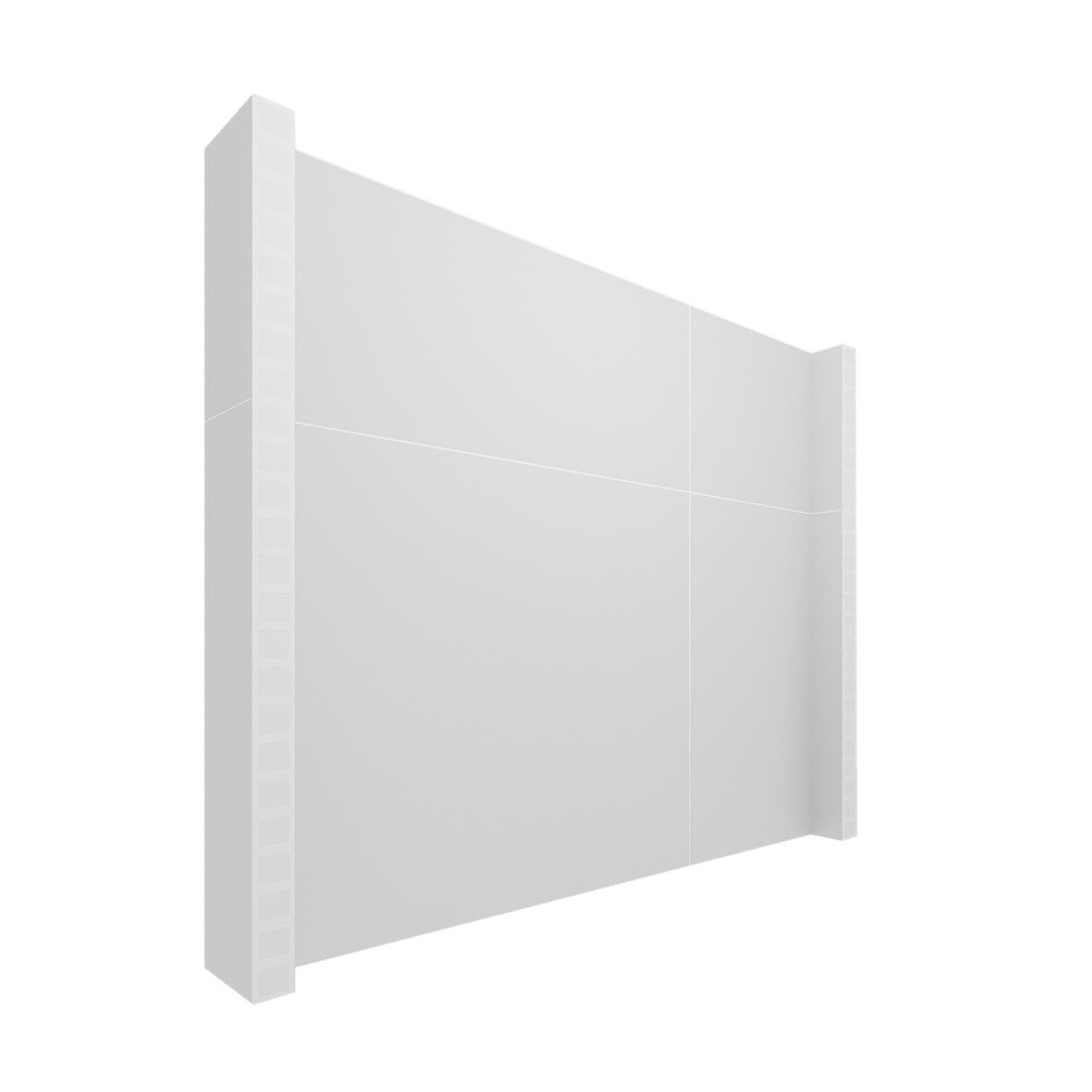 EverPanel® Simple Wall Kit - White Trim
