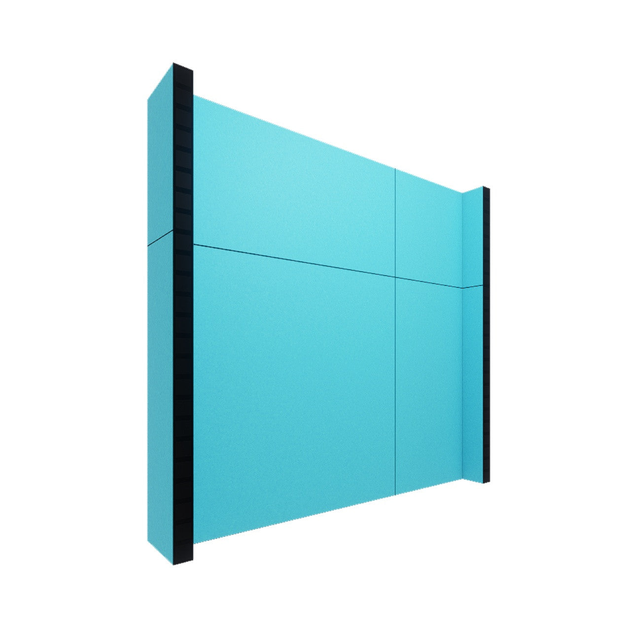 EverPanel® Simple Wall Kit - Black Trim