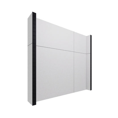EverPanel® Simple Wall Kit - Black Trim