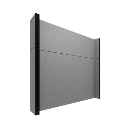 EverPanel® Simple Wall Kit - Black Trim