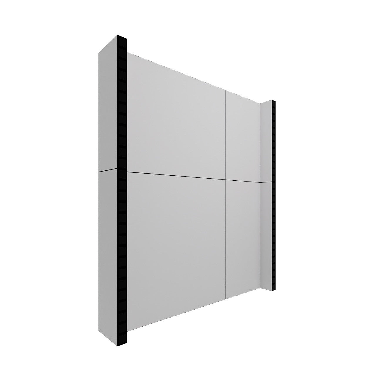 EverPanel® Simple Wall Kit - Black Trim