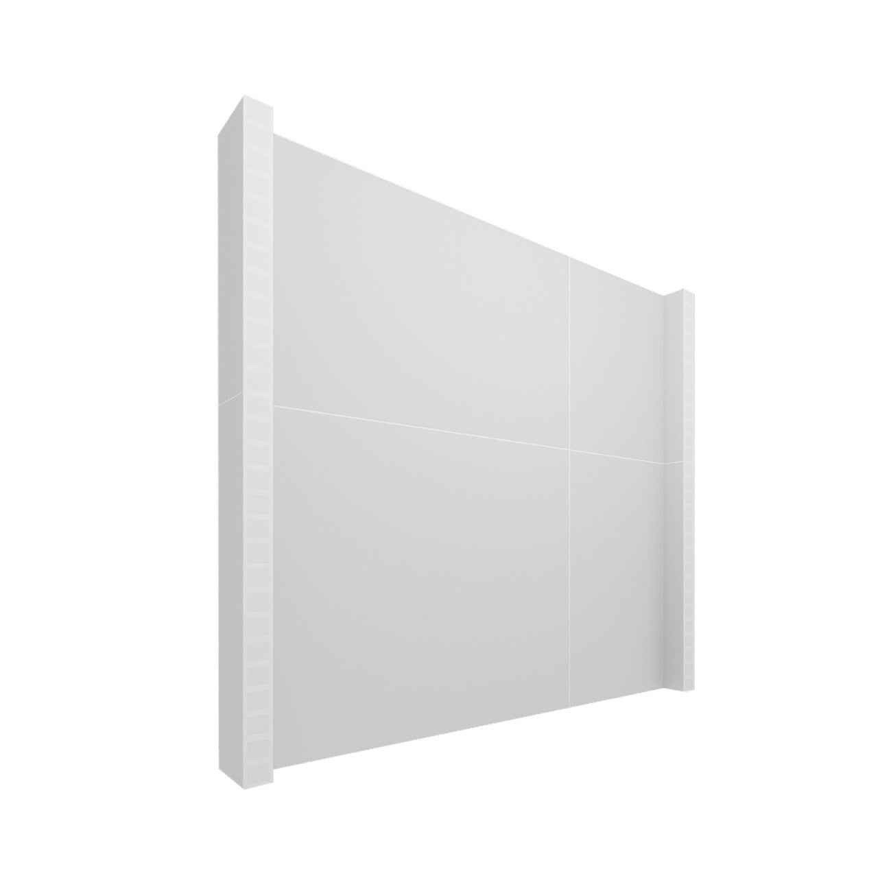 EverPanel® Simple Wall Kit - White Trim