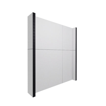 EverPanel® Simple Wall Kit - Black Trim