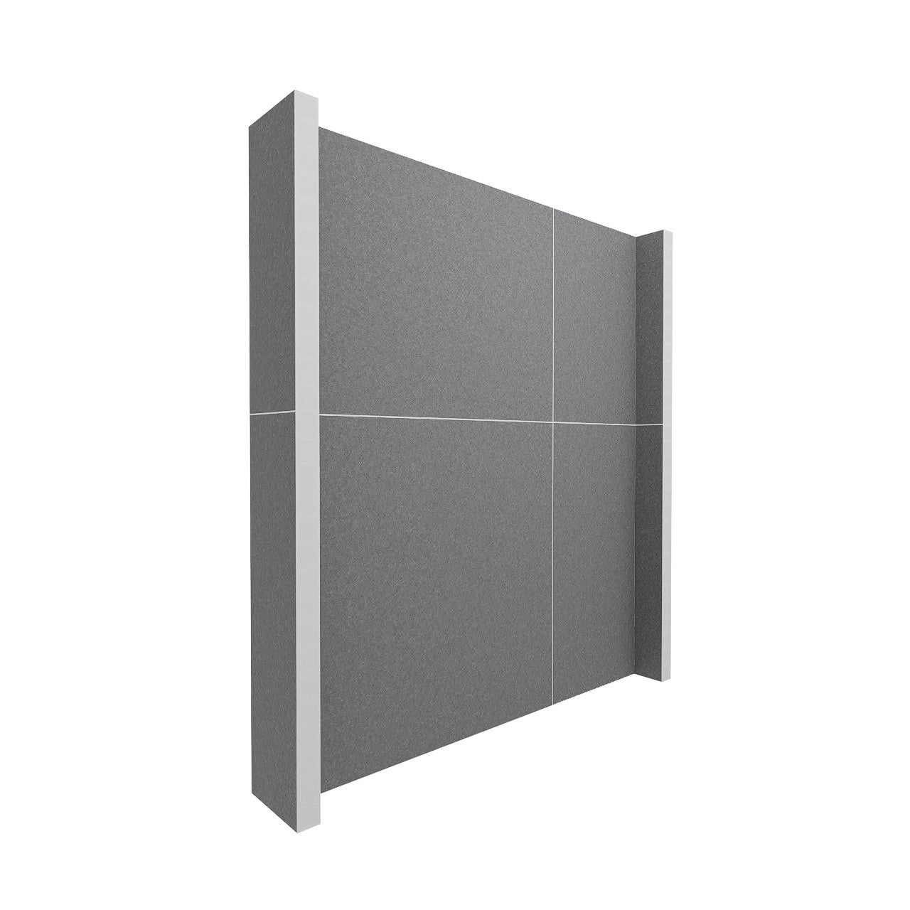 EverPanel® Simple Wall Kit - White Trim