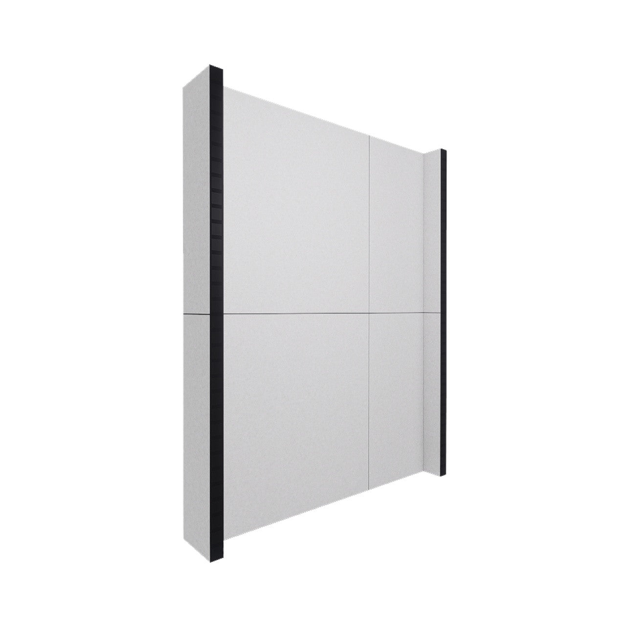 EverPanel® Simple Wall Kit - Black Trim