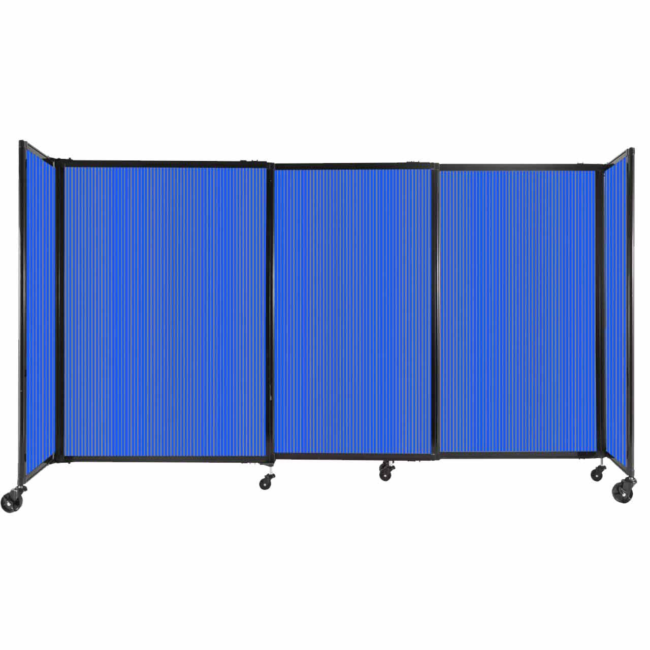 Polycarbonate StraightWall Sliding Portable Partition