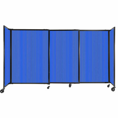Polycarbonate StraightWall Sliding Portable Partition