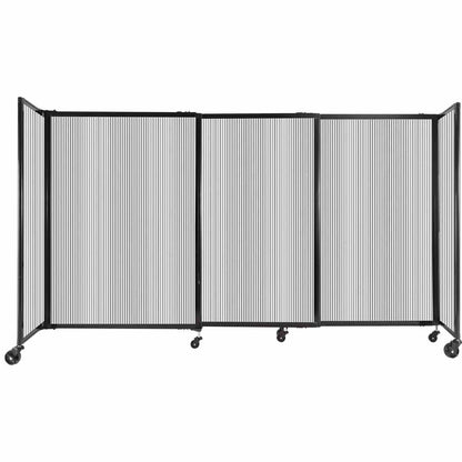 Polycarbonate StraightWall Sliding Portable Partition