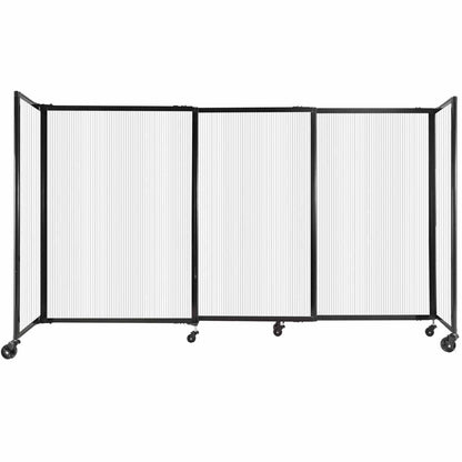 Polycarbonate StraightWall Sliding Portable Partition