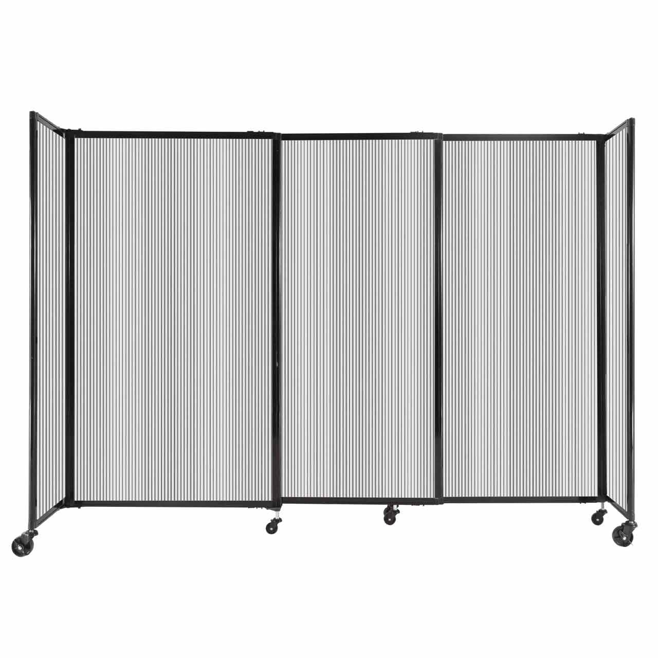 Polycarbonate StraightWall Sliding Portable Partition