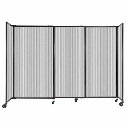 Polycarbonate StraightWall Sliding Portable Partition