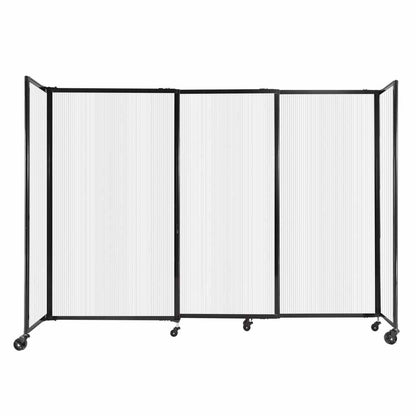 Polycarbonate StraightWall Sliding Portable Partition