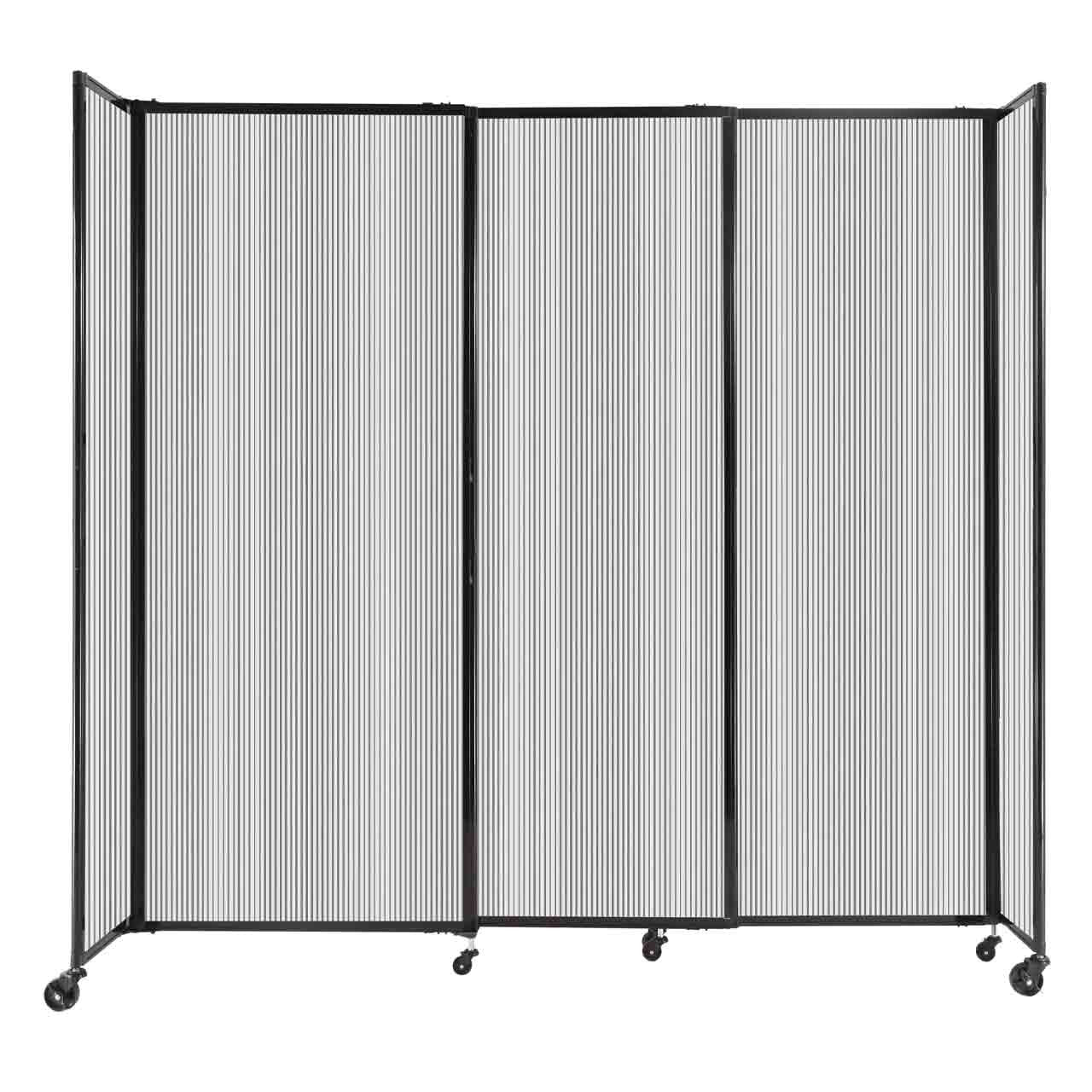 Polycarbonate StraightWall Sliding Portable Partition
