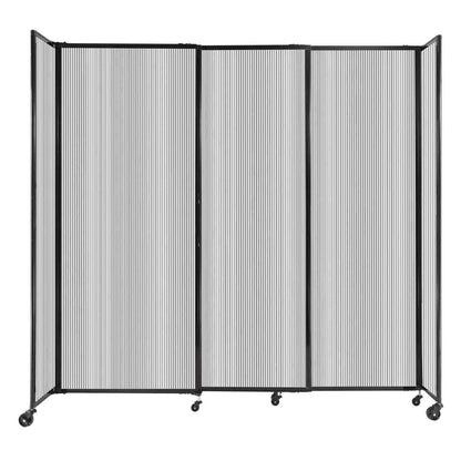 Polycarbonate StraightWall Sliding Portable Partition