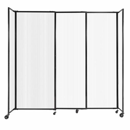 Polycarbonate StraightWall Sliding Portable Partition