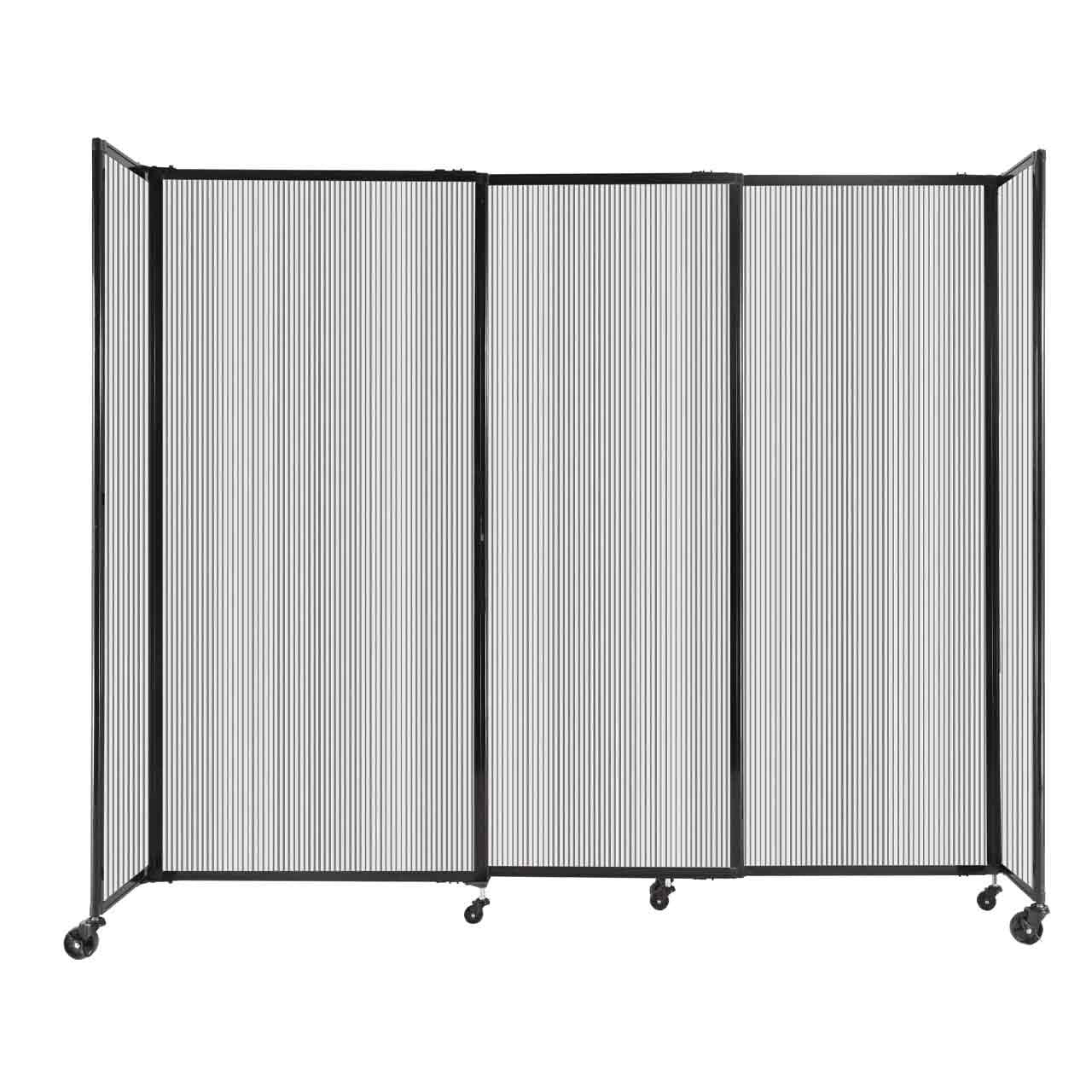 Polycarbonate StraightWall Sliding Portable Partition
