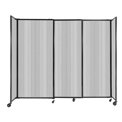 Polycarbonate StraightWall Sliding Portable Partition