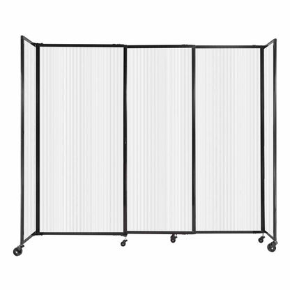 Polycarbonate StraightWall Sliding Portable Partition