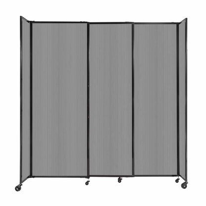 Polycarbonate StraightWall Sliding Portable Partition