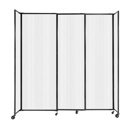 Polycarbonate StraightWall Sliding Portable Partition