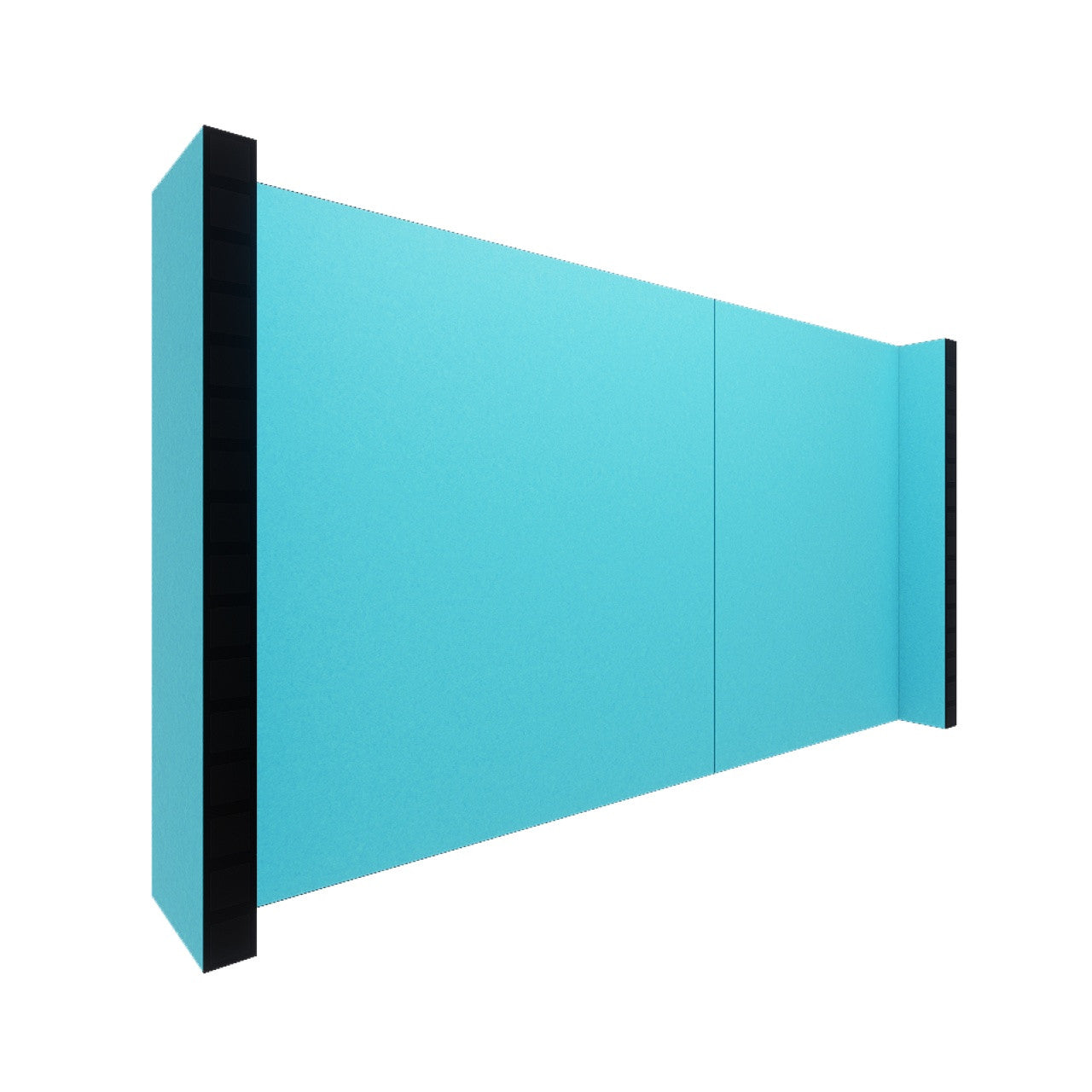 EverPanel® Simple Wall Kit - Black Trim