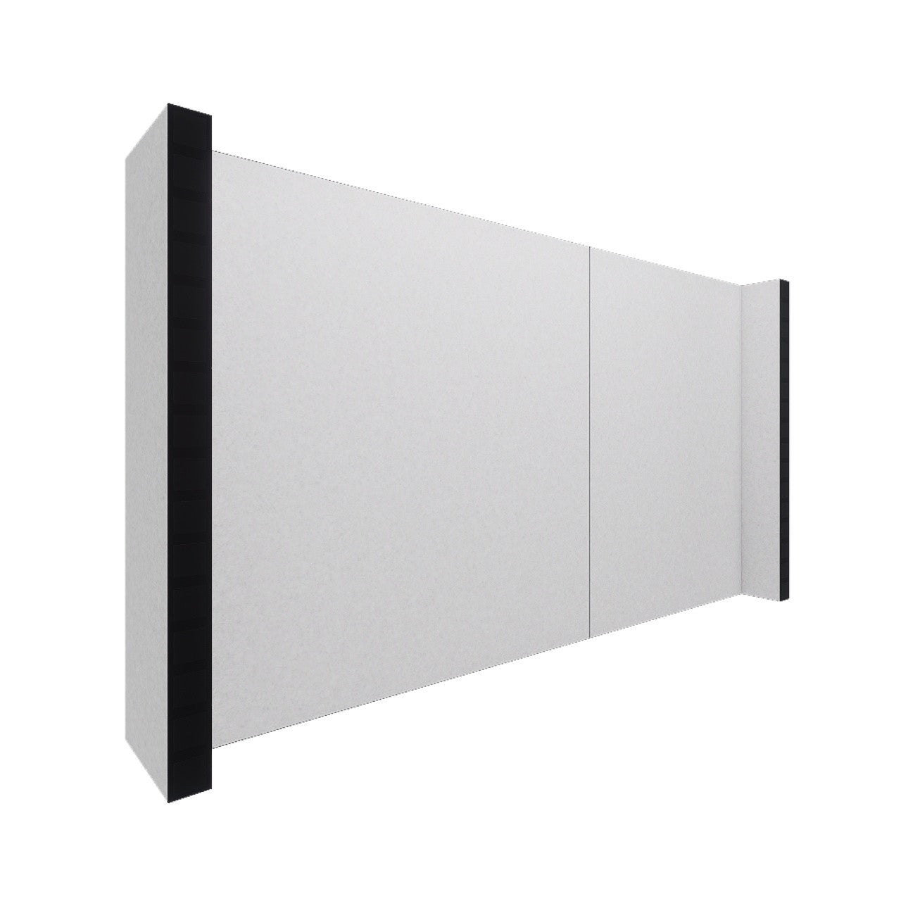 EverPanel® Simple Wall Kit - Black Trim