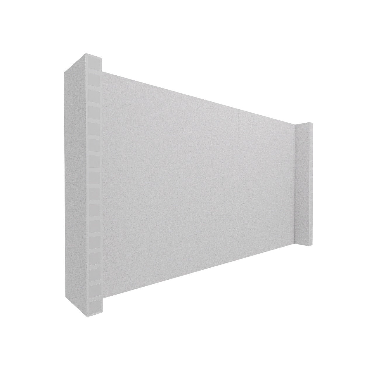 EverPanel® Simple Wall Kit - White Trim