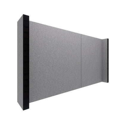 EverPanel® Simple Wall Kit - Black Trim