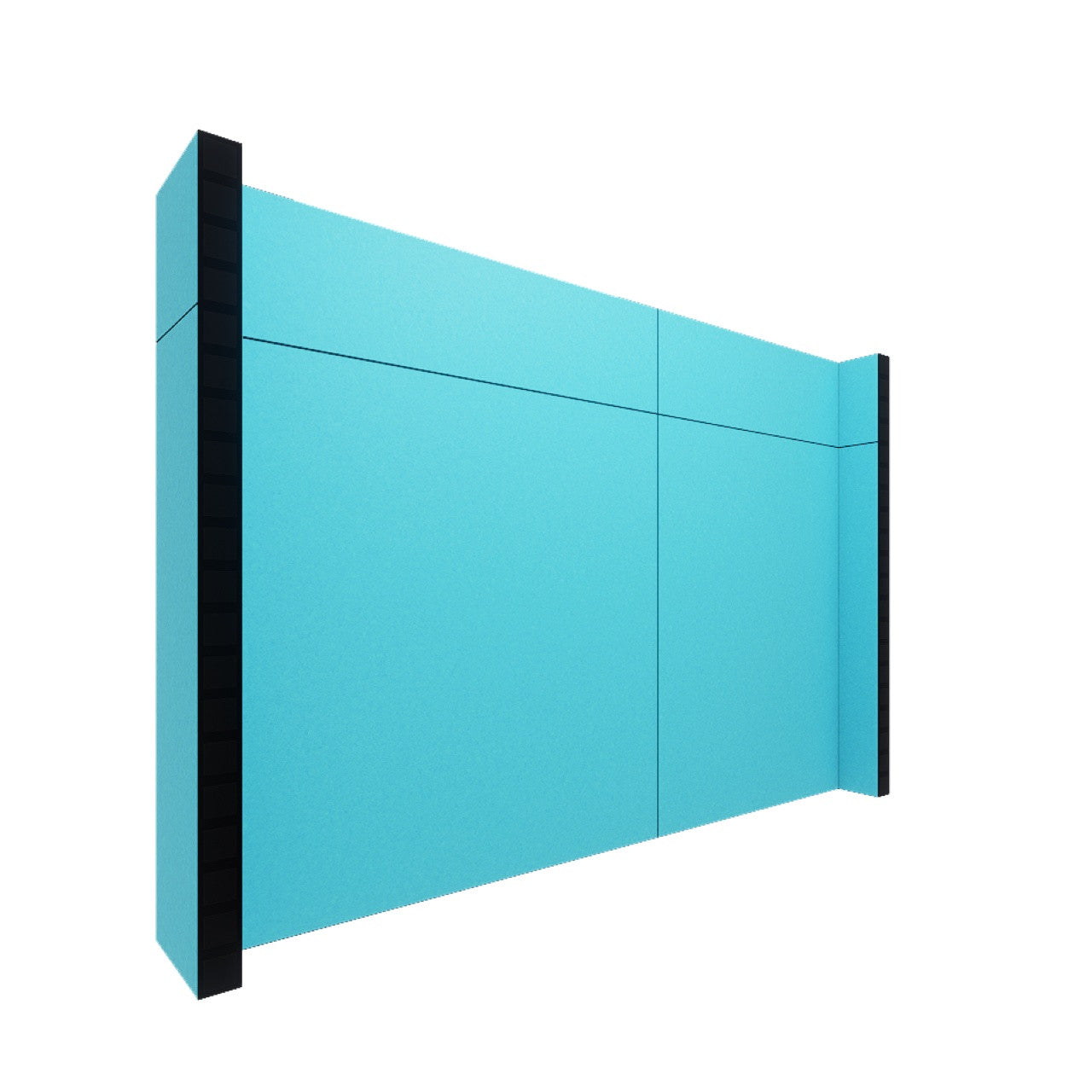 EverPanel® Simple Wall Kit - Black Trim