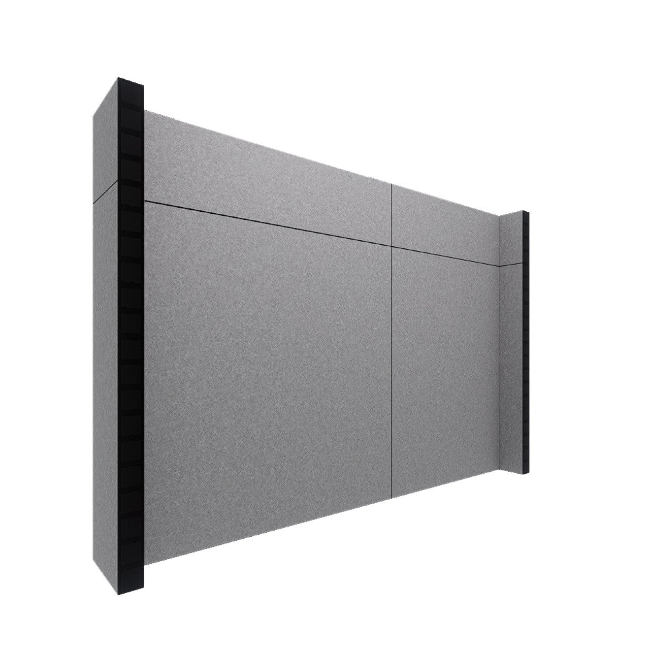 EverPanel® Simple Wall Kit - Black Trim