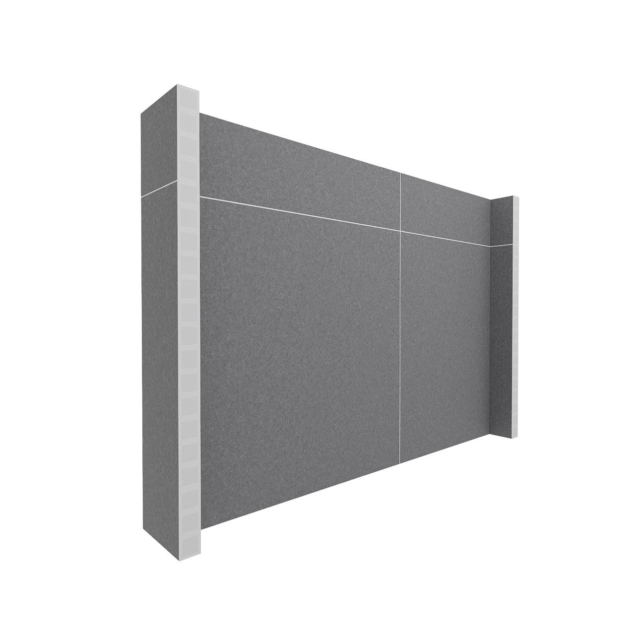 EverPanel® Simple Wall Kit - White Trim