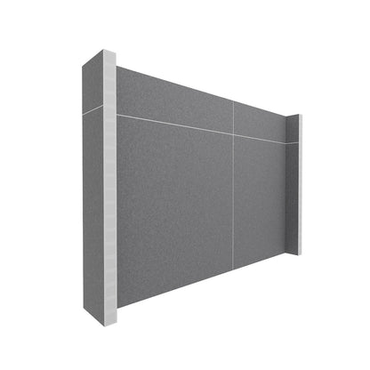 EverPanel® Simple Wall Kit - White Trim