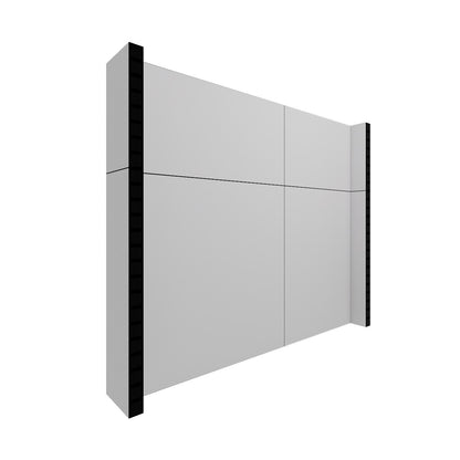 EverPanel® Simple Wall Kit - Black Trim