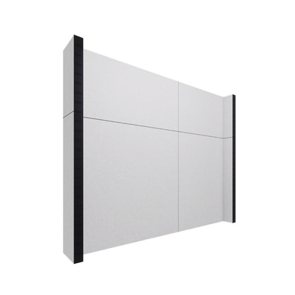 EverPanel® Simple Wall Kit - Black Trim