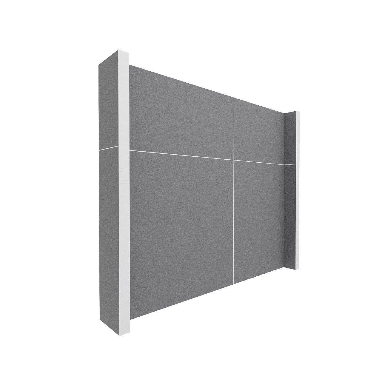 EverPanel® Simple Wall Kit - White Trim