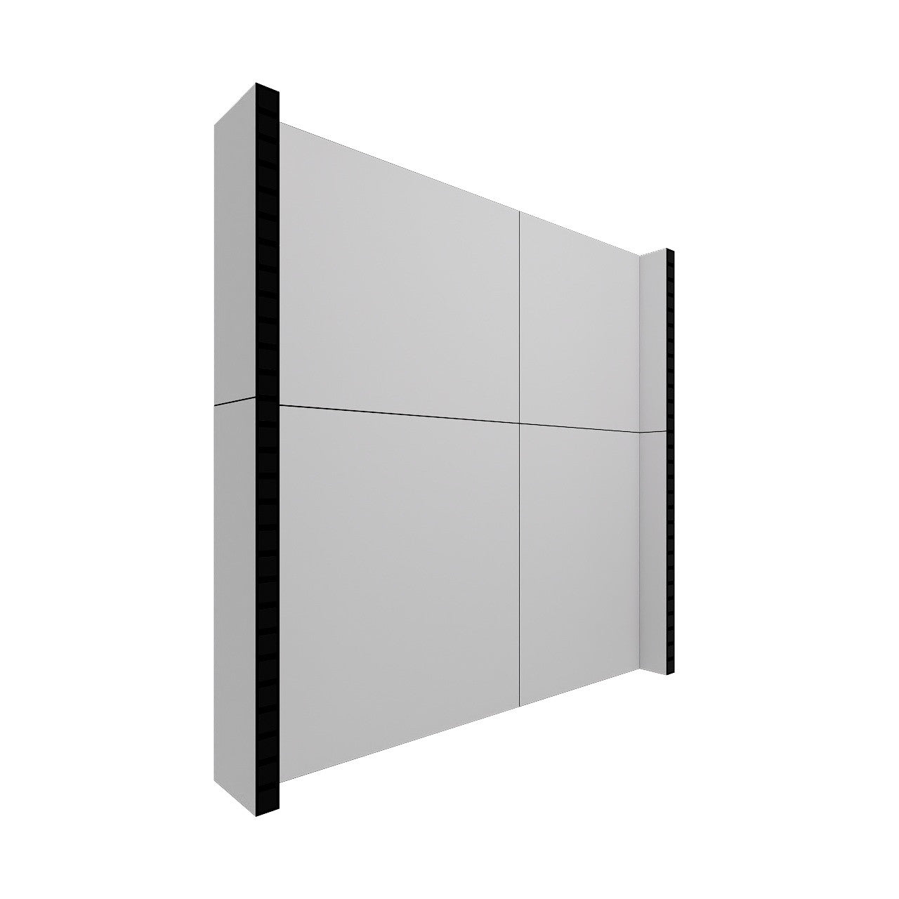 EverPanel® Simple Wall Kit - Black Trim