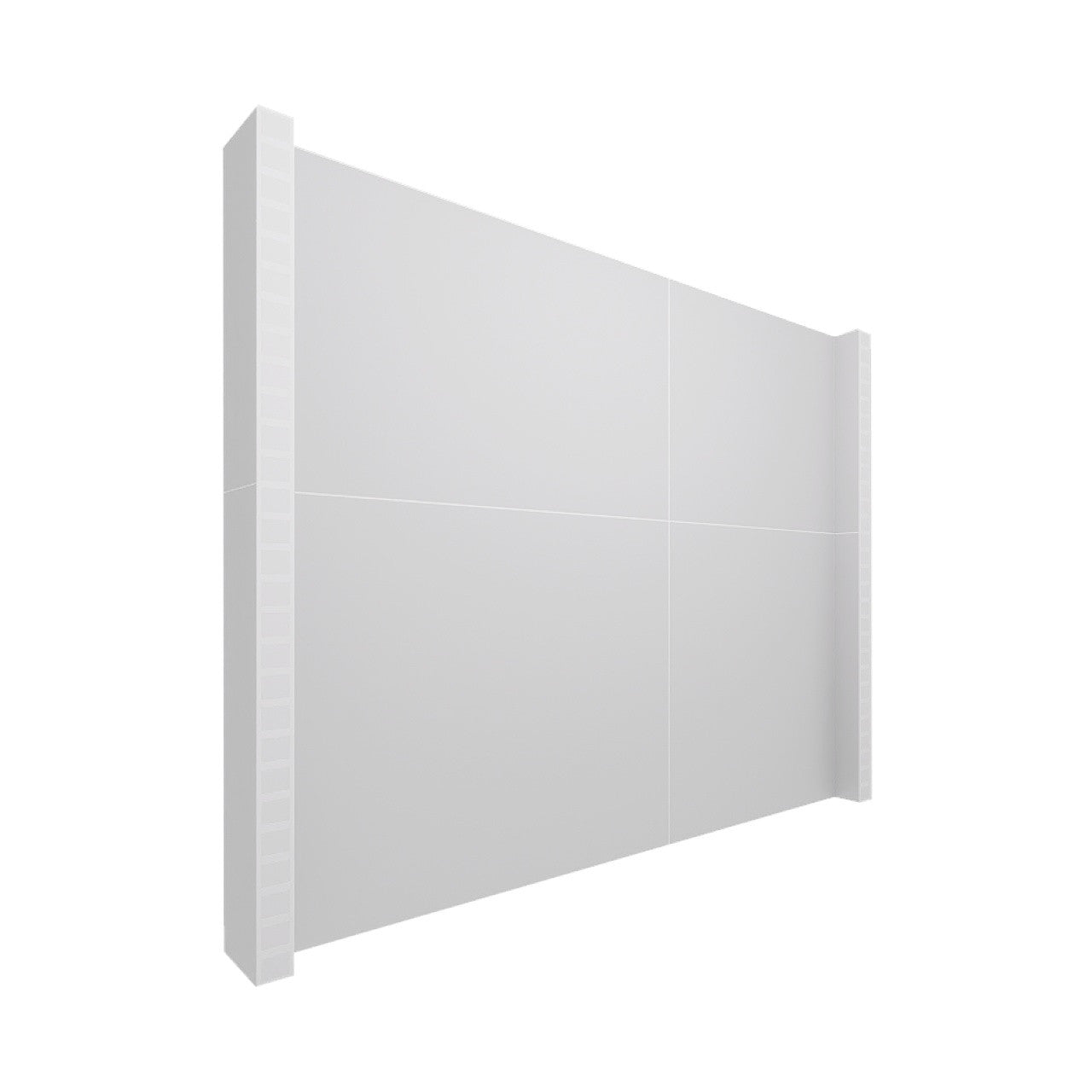 EverPanel® Simple Wall Kit - White Trim