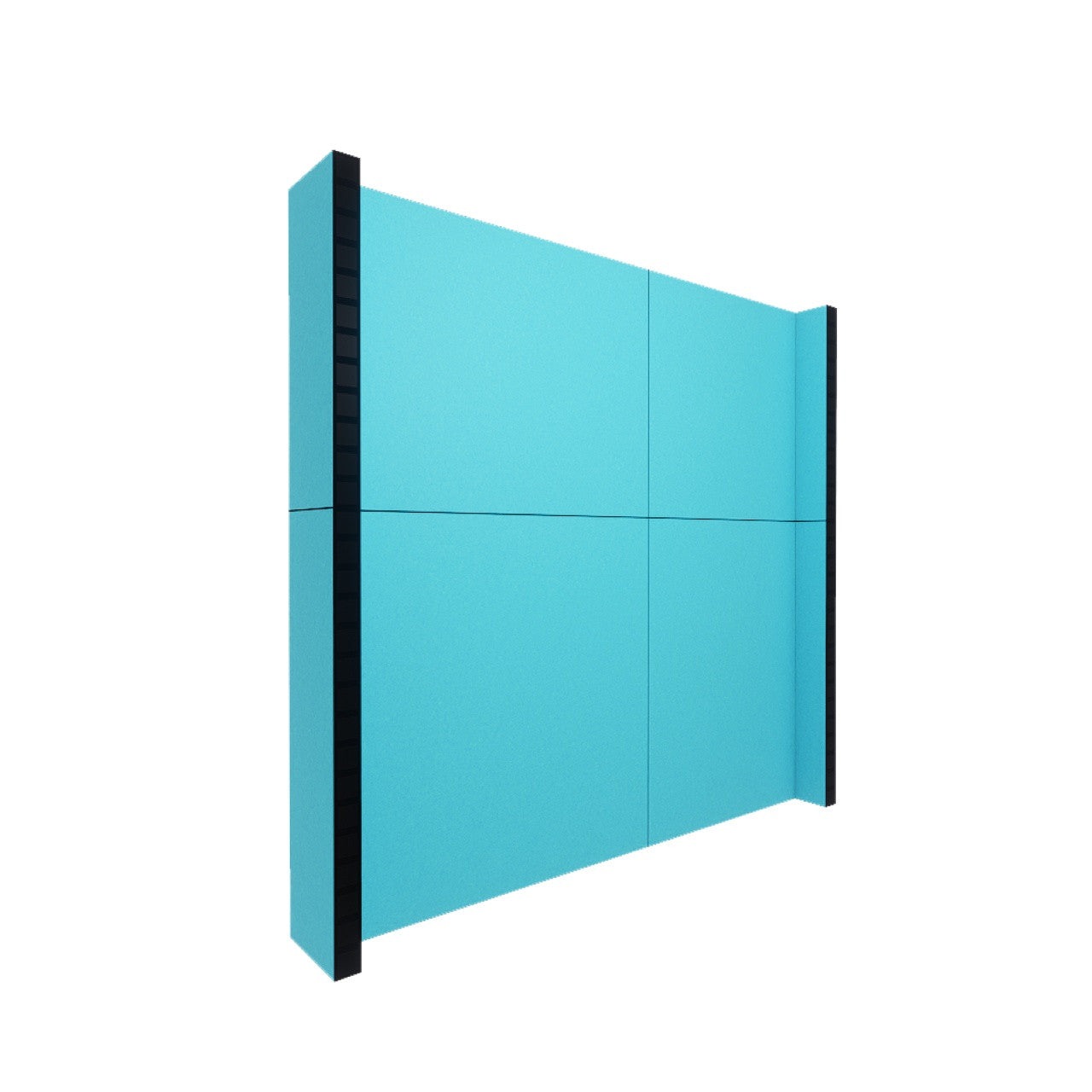 EverPanel® Simple Wall Kit - Black Trim