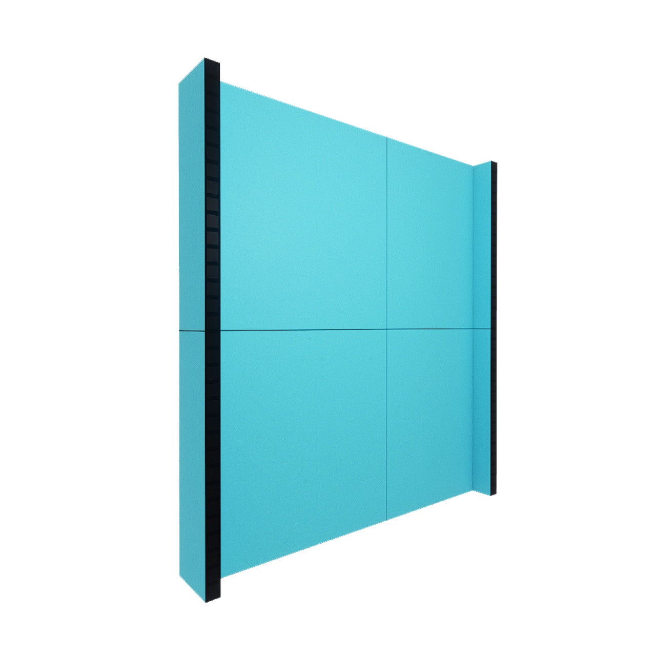 EverPanel® Simple Wall Kit - Black Trim