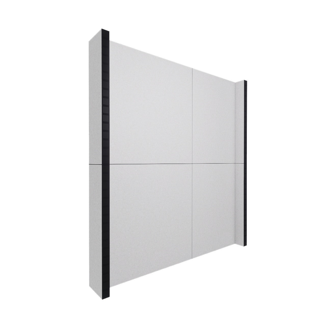 EverPanel® Simple Wall Kit - Black Trim