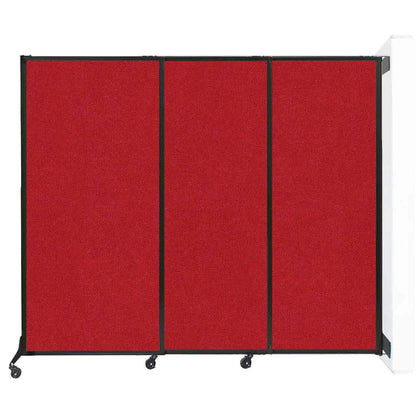 QuickWall Sliding Partition, Wall-Mounted